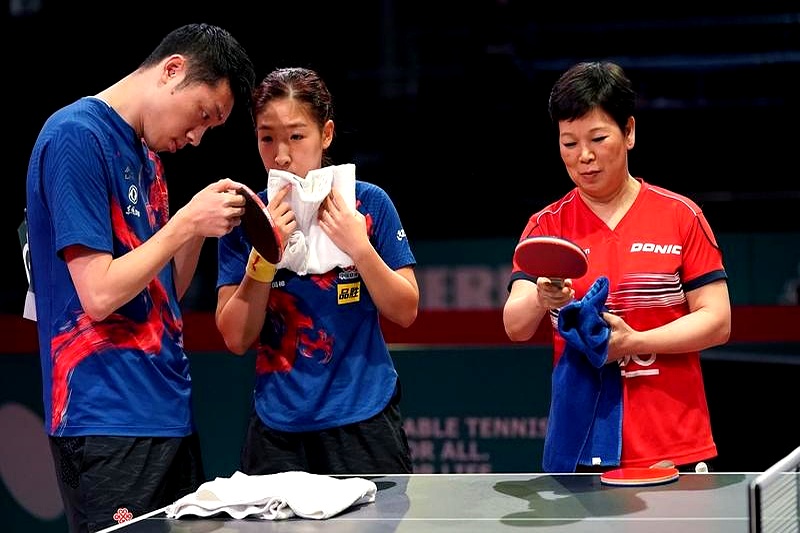 包含英国乒乓球队轻取韩国乒乓球队，许昕一己之力扛起全队的词条